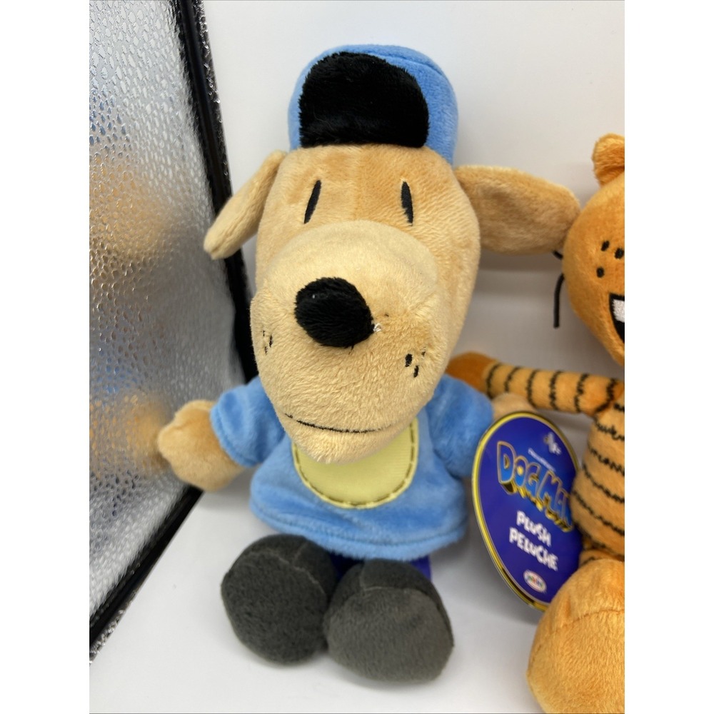 Jakks Pacific Dog Man Plush Set Petey the Cat DreamWorks 4 Piece Lot NWT - Picture 2 of 16